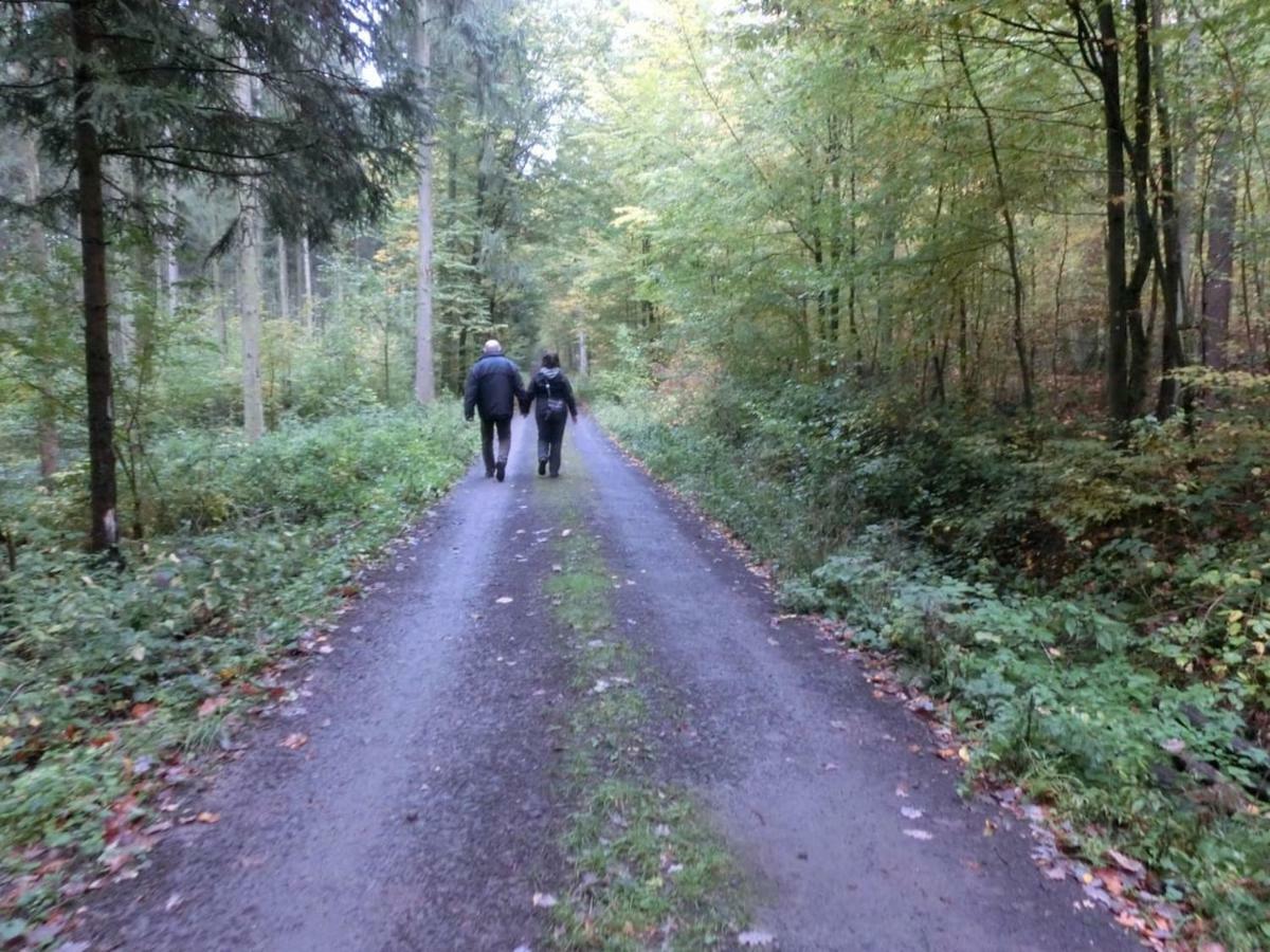 Ferienwohnung Am Gruenen Band Hellingen Екстер'єр фото